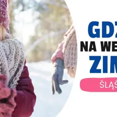 Uśmiechnięta dziewczynka w zimowym ubraniu. Gdzie jechać w niedzielę Śląsk? Czas na zimowe atrakcje!