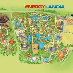 Mapa Energylandii z atrakcjami jak Smoczy Gród, Zadra, Hyperion. Mnóstwo kolejek i wodnych szaleństw. Sprawdź energylandia opinie przed wizytą!