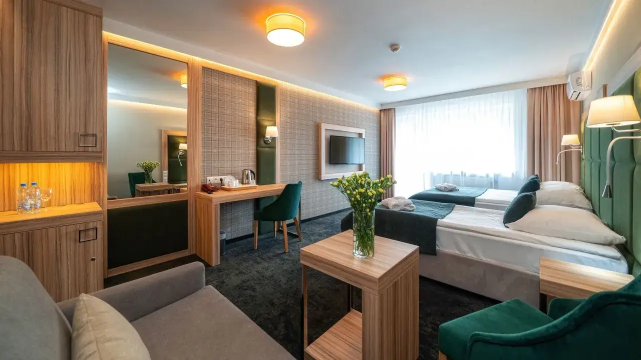 Nowe pokoje w Hotel Klimczok Resort & Spa zachwycają. Opinie gości potwierdzają komfort i nowoczesny design.