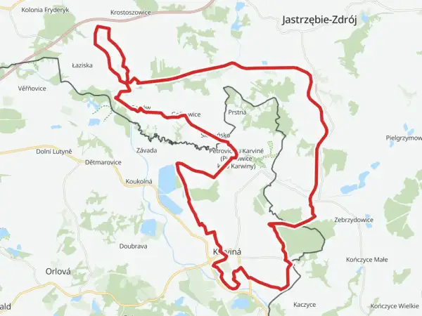 Trasa rowerowa wokół Karwiny i Jastrzębia-Zdroju. Ten żelazny szlak rowerowy prowadzi przez malownicze tereny.